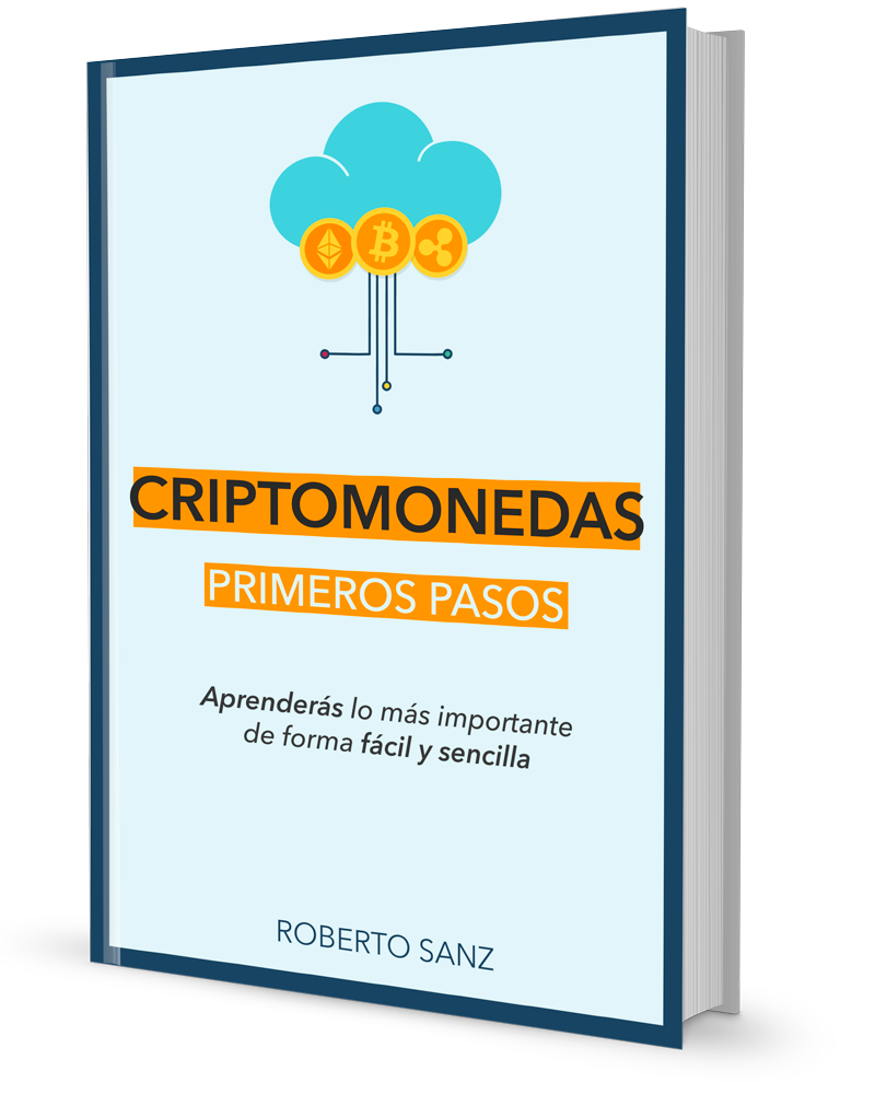 Libro Portada Primeros Pasos en Criptomonedas - Roberto Sanz Glosario de terminos crypto - segunda edicion - junio 2023